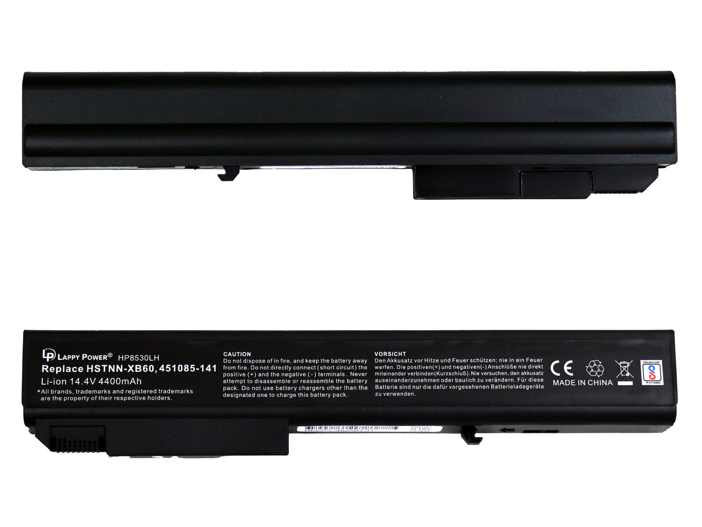Laptop Battery compatible for HP 8530 / 8440/KU533AA