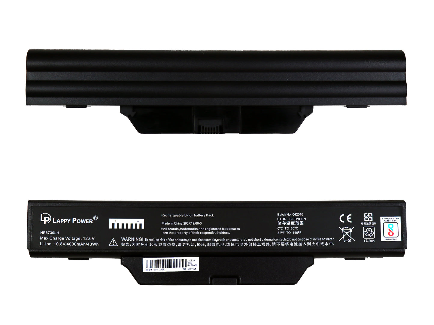 Laptop Battery compatible for HP 6720, 6730sT, 6830s, 550