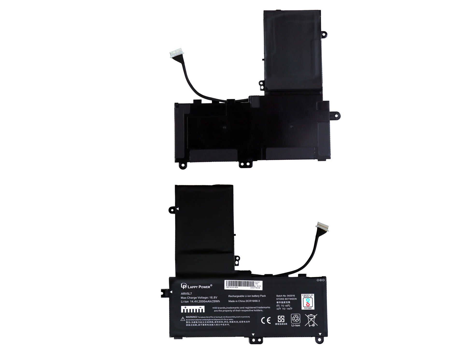 Laptop Battery compatible for HP NU03 Battery