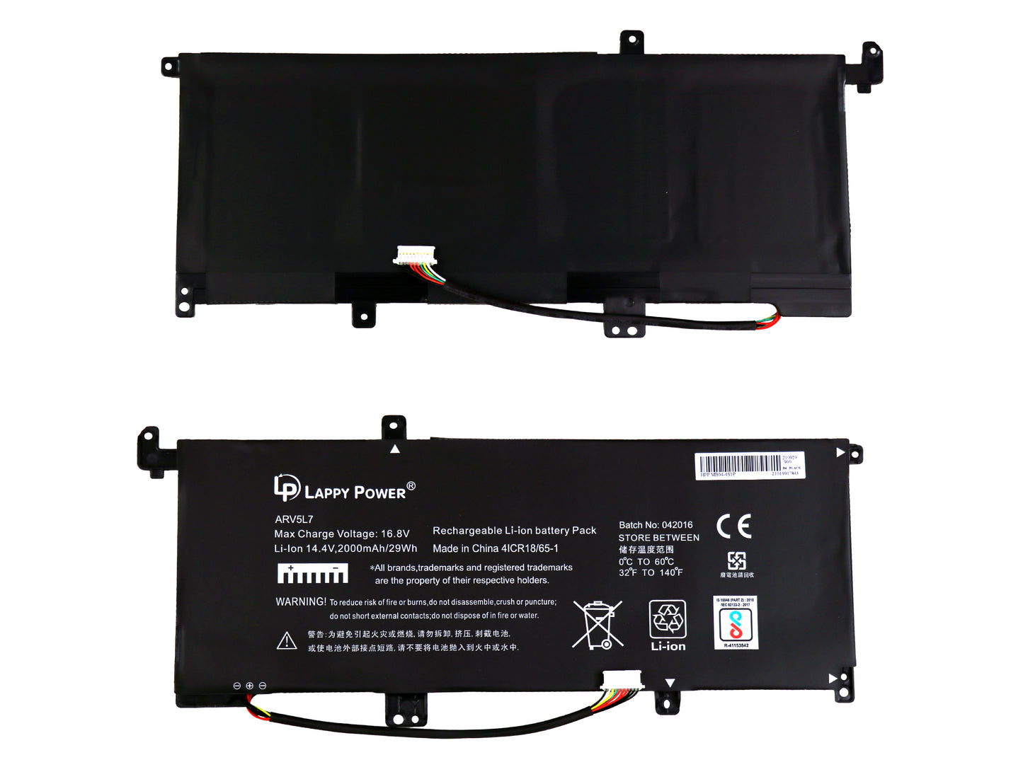 Laptop Battery compatible for HP MB04-4S1P