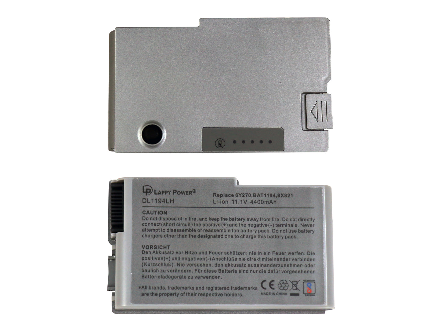 Laptop Battery compatible for Dell D500,D600