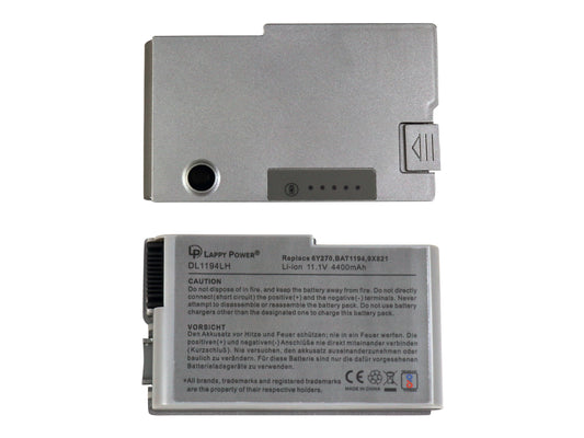 Laptop Battery compatible for Dell D500,D600