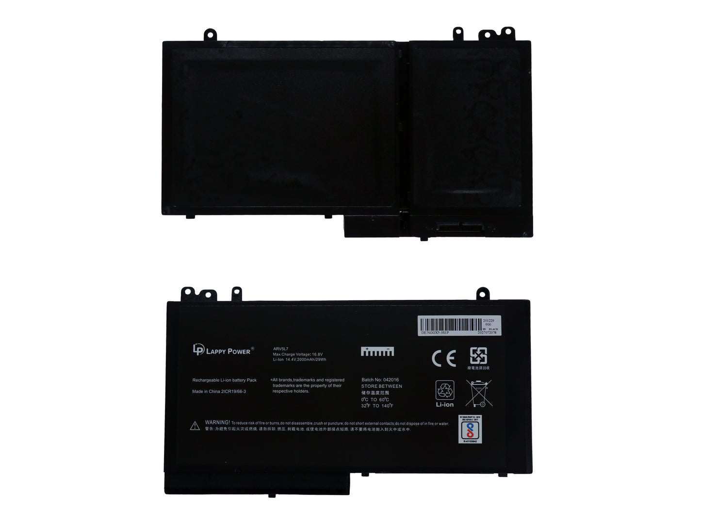 Laptop Battery compatible for DELL NGGX5 / E5570