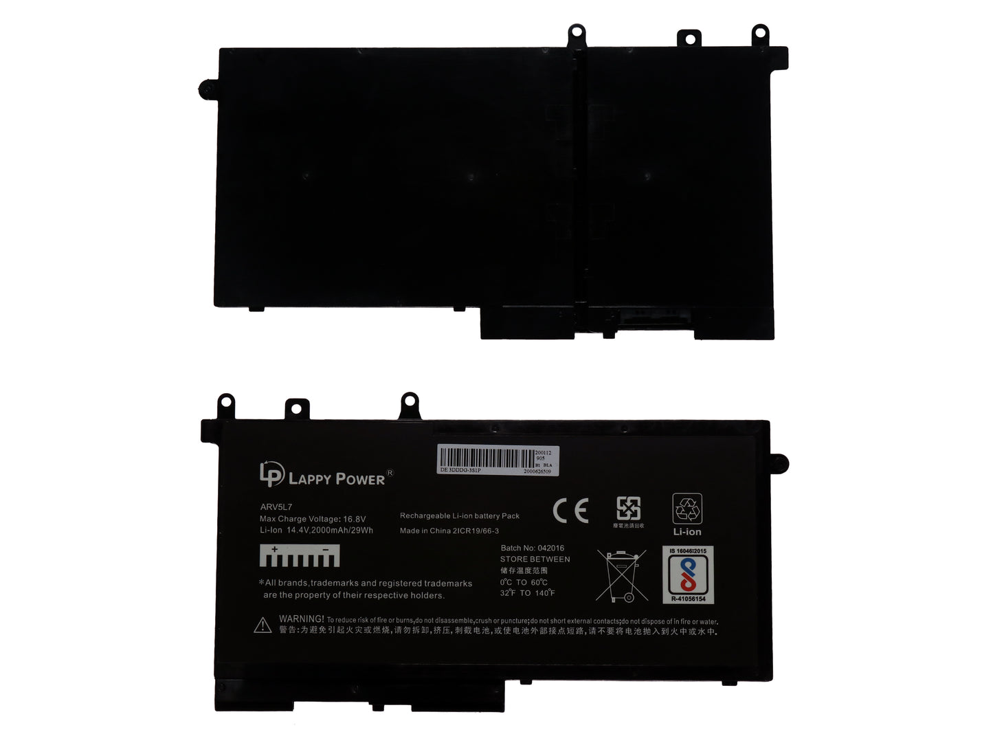 Laptop Battery compatible for DELL 3DDDG Latitude 5480 / 5580 / 5280