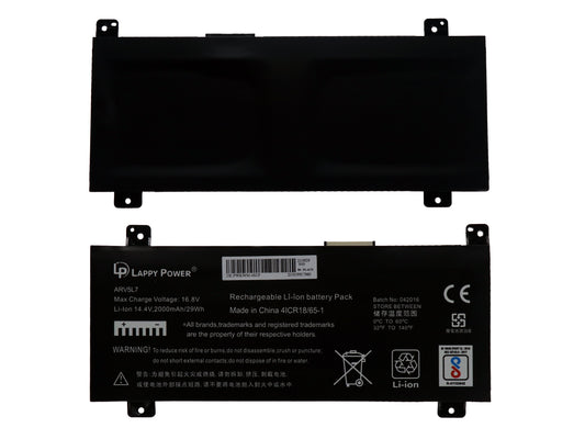 Laptop Battery compatible for DELL PWKWM-4S1P