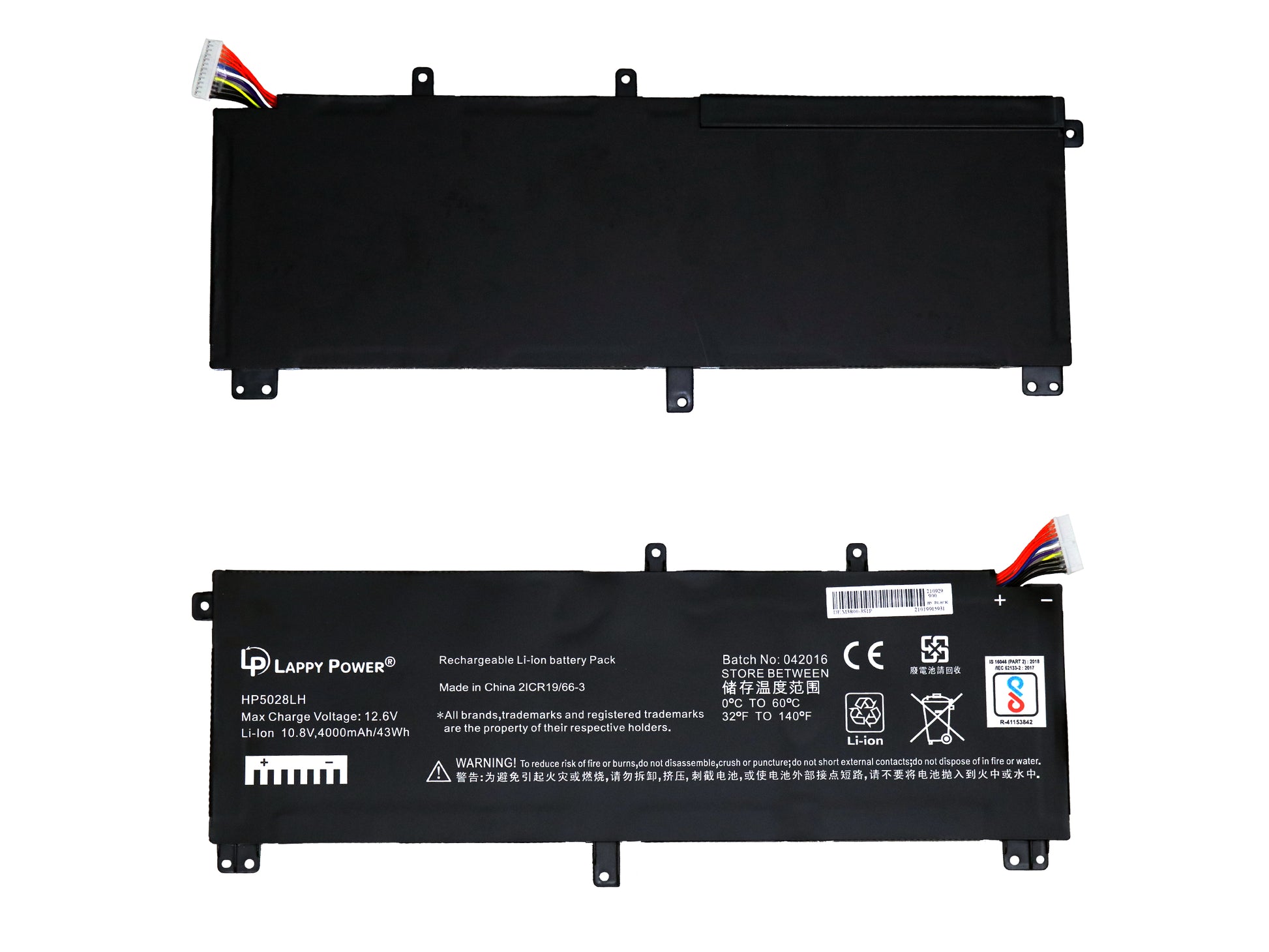 Laptop Battery compatible for Dell XPS 15 9530 Precision M3800 H76MV 61Wh