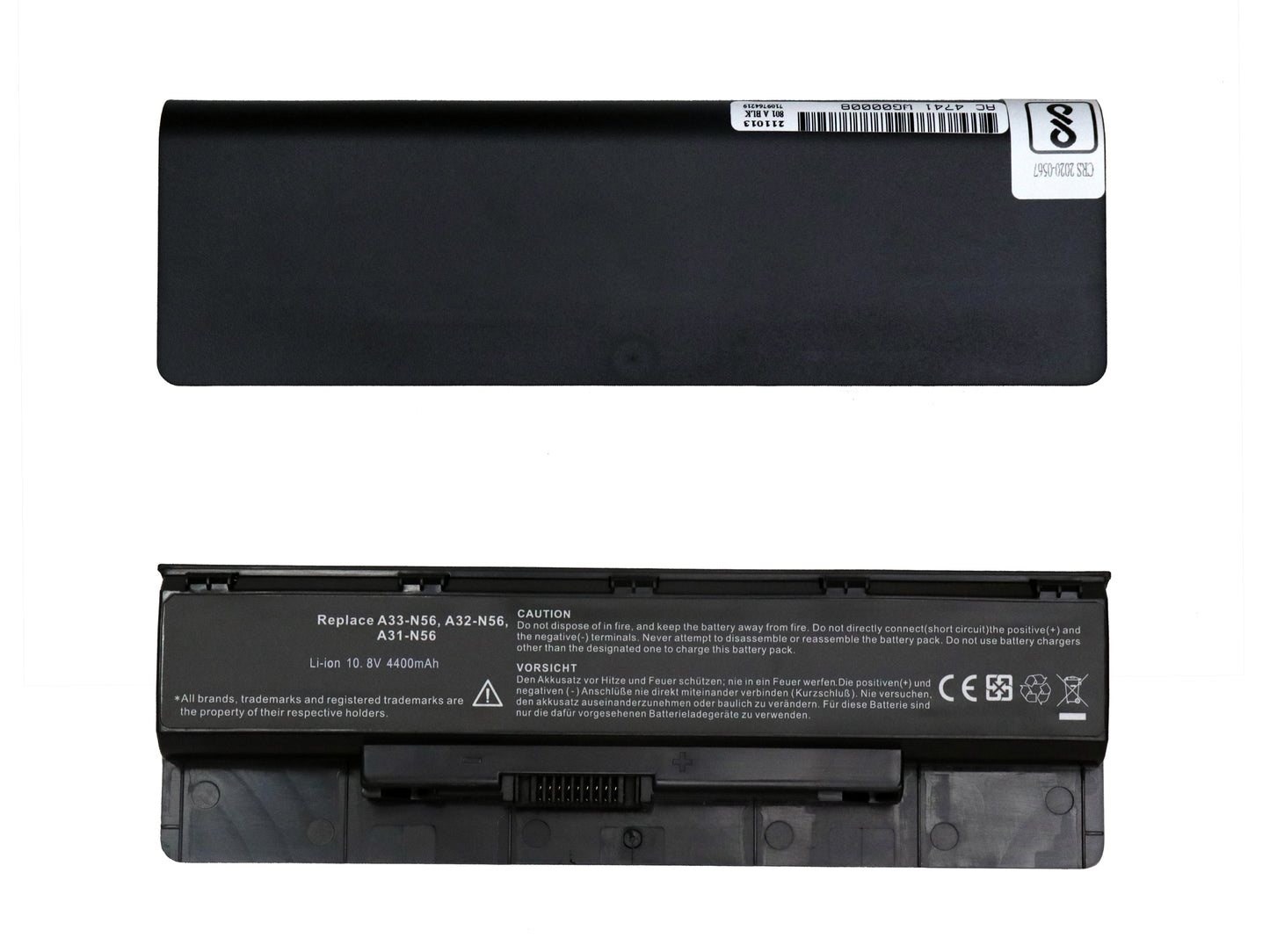 Laptop Battery compatible for ASUS N 46 / N 56 / A32-N56