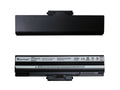 LappyPower Compatible Laptop Battery for Sony VAIO VGP-BPS13 Black Laptops (5200mAh, 6-Cell)