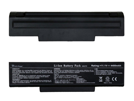 Laptop Battery compatible for ASUS SQU 528 / A9 / F3 SERIES / BTY - M66