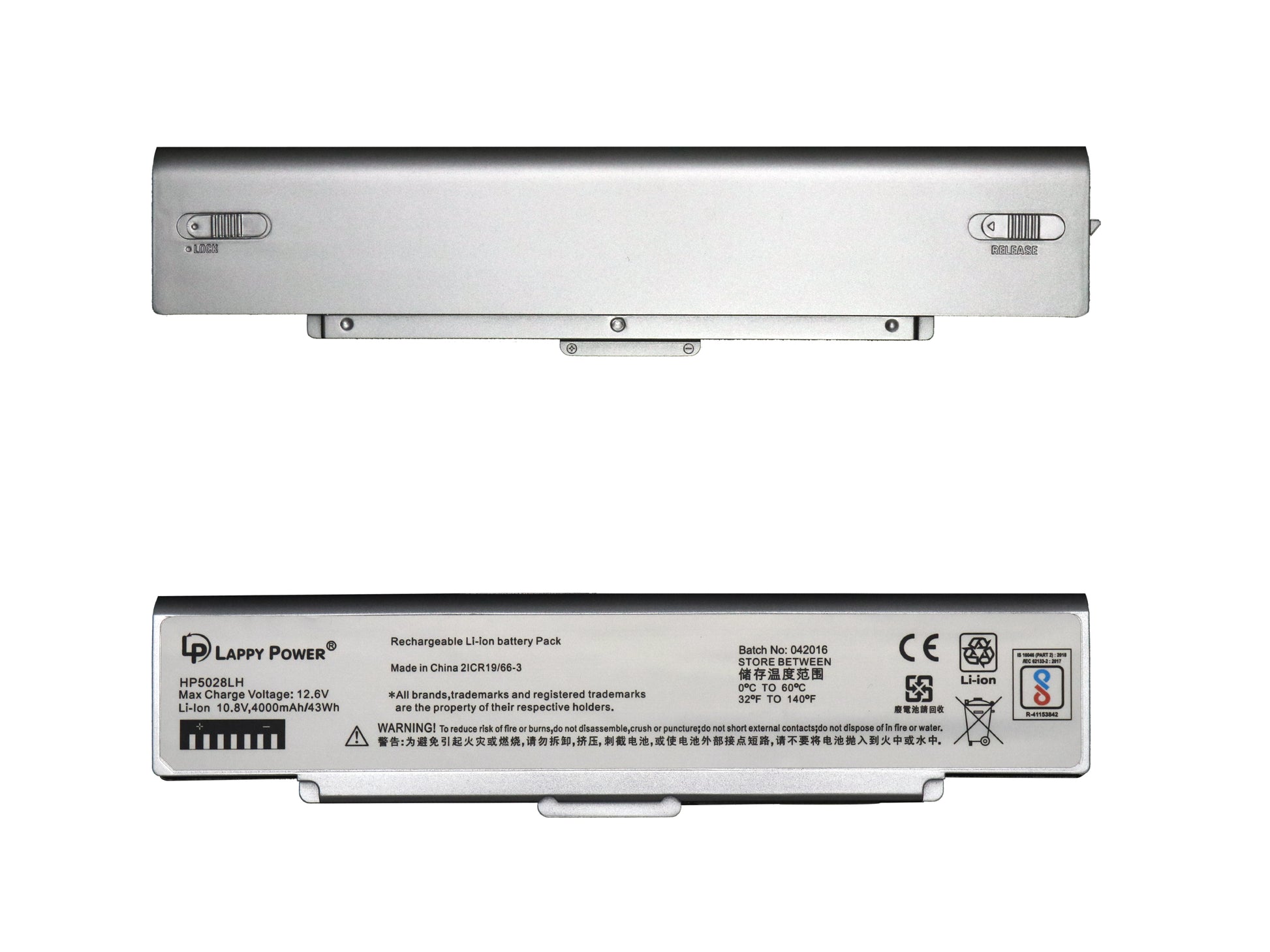 Laptop Battery compatible for SONY BPS9 SILVER