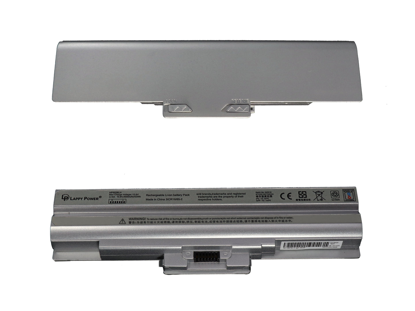 Laptop Battery compatible for SONY BPS13 SILVER