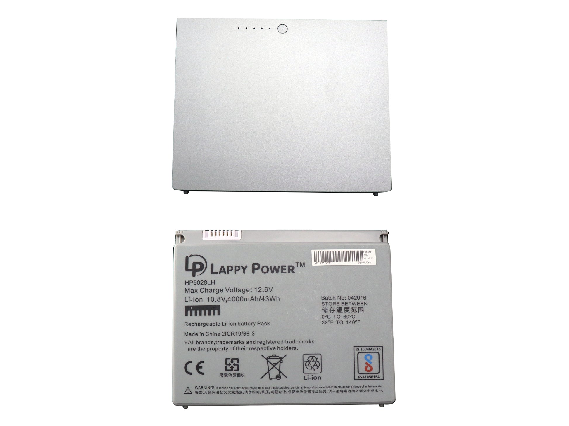 Laptop Battery compatible for APPLE A 1175 WHITE