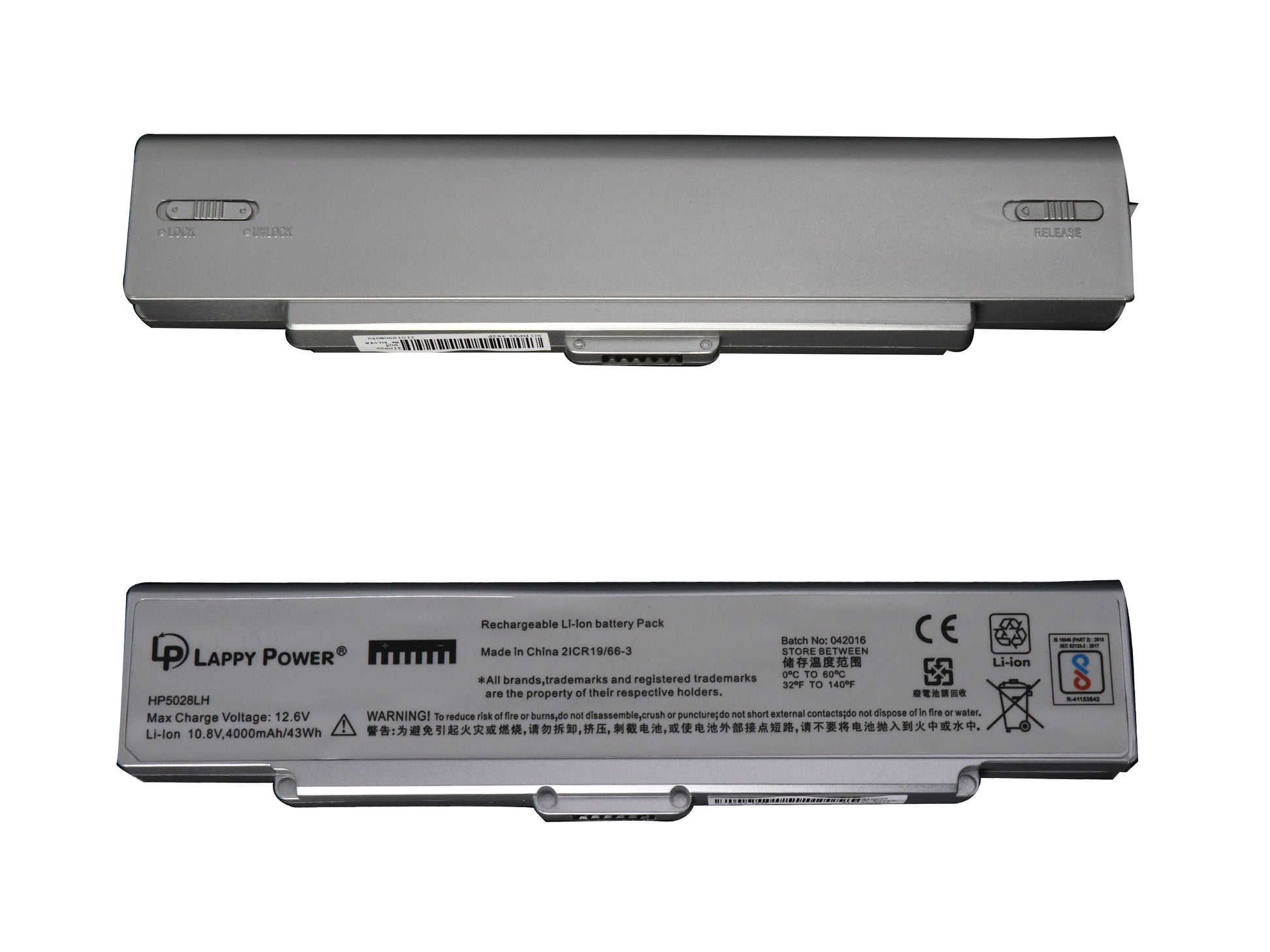 Laptop Battery compatible for SONY BPS2 SILVER