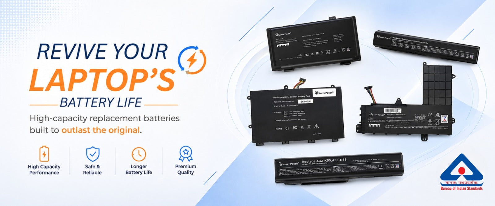 Lappy power battery for all model
