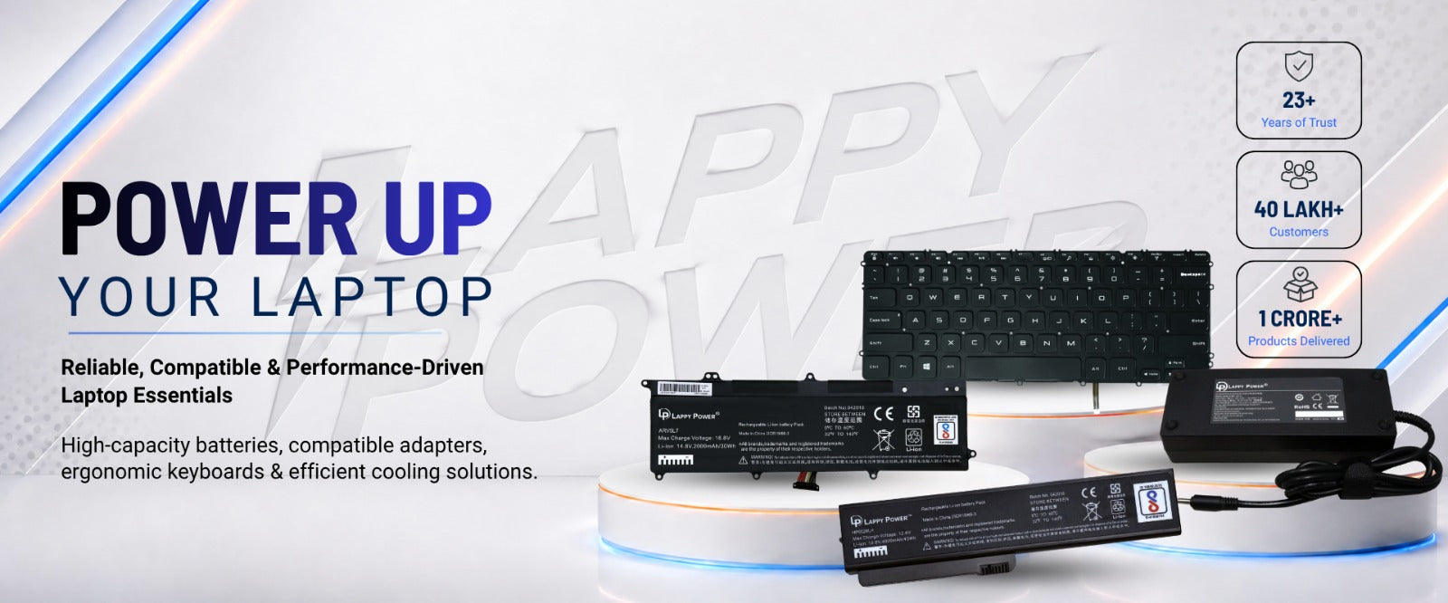 Lappy power battery for all model