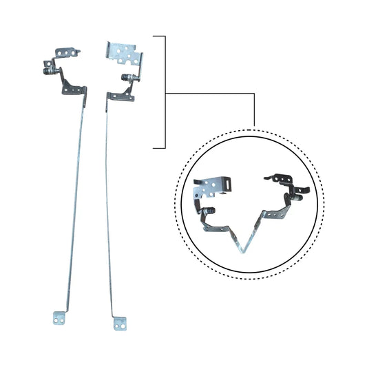 LappyPower LCD Screen Hinge Set for HP Pavilion G4 G4-1000 G4-1100 G4-1200 G4-1300 (Left & Right)