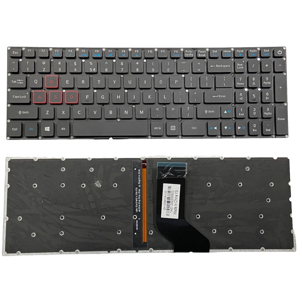 LappyPower Laptop Keyboard compatible for Acer Aspire VX15 VX5-591G with Backlight