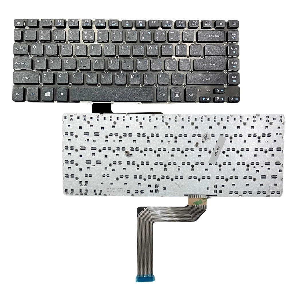 LappyPower Laptop Keyboard compatible for Acer Aspire M5-481 M5-481T M5-481P X483 X483G Z09 Black Laptops