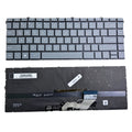 LappyPower Laptop Keyboard compatible for HP Envy 15-FE 15-FH Gray With Backlight