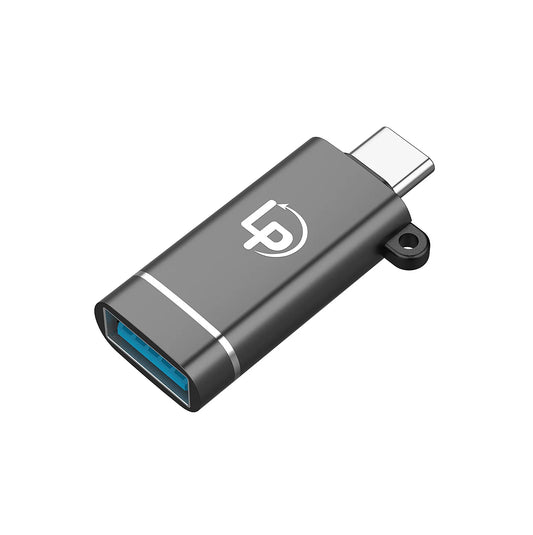 LappyPower USB-C to USB 3.0 & TF 2.0 Card Reader Adapter – 5Gbps Aluminum Hub