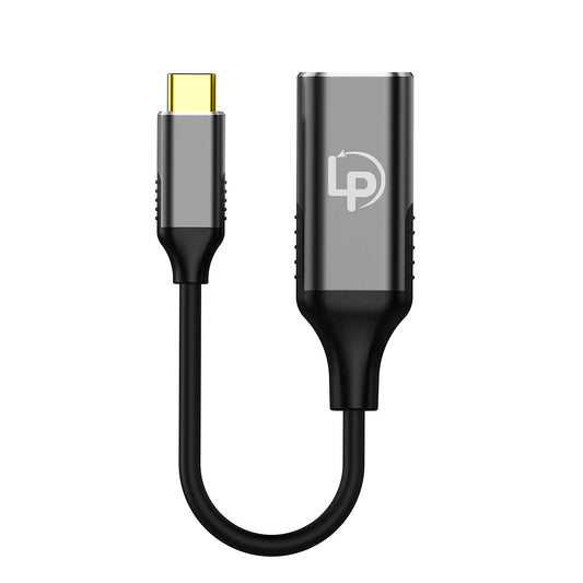 LappyPower USB-C Male to HDMI Female 4K @ 60Hz Adapter Cable (0.2m)