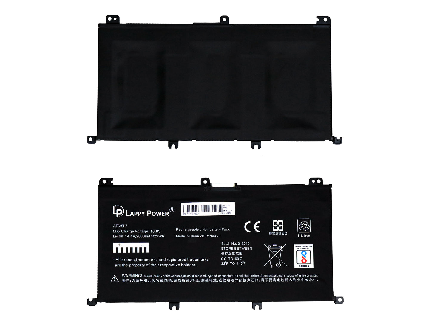Laptop Battery compatible for DELL 357F9 FOR DELL 15 7000 7559 7557 7567 7566 7759