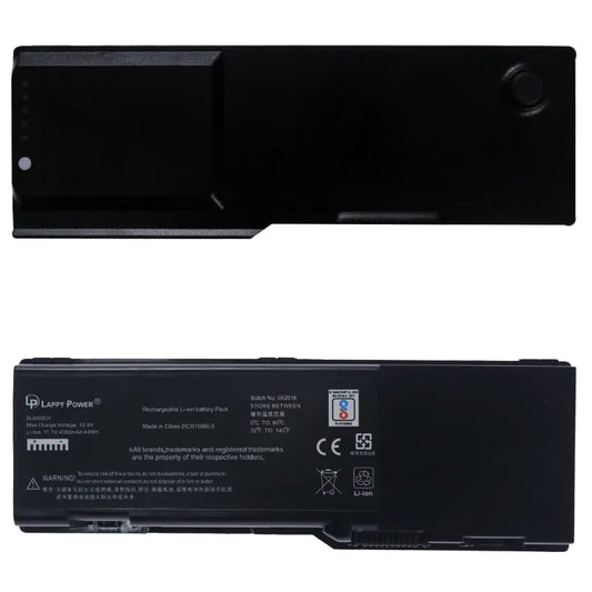 LappyPower Compatible Battery for Dell Inspiron 1501 / 6400 / E1505 - Latitude 131L Laptops (6600mAh, 9-Cell)