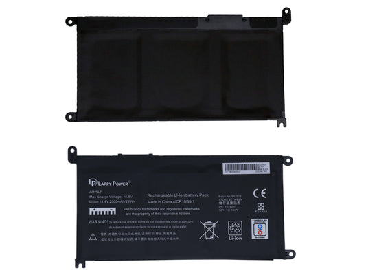 Laptop Battery compatible for DELL YRDD6-3S1P