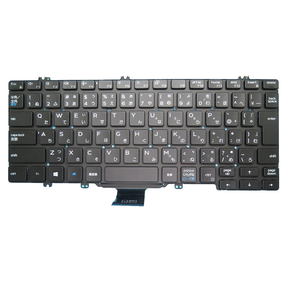 LappyPower Laptop Keyboard compatible for DELL Latitude 5300 5310 2-in-1 5300 5310 7300 00MTR2 0MTR2 PK132EQ1A45 UK BIG ENTER with Backlight