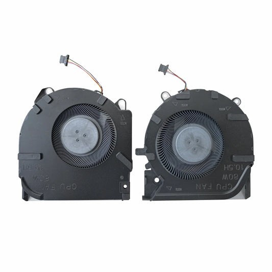 LappyPower Laptop CPU GPU Cooling Fan for HP Victus 16D 16E 60W pair (4 Pin)