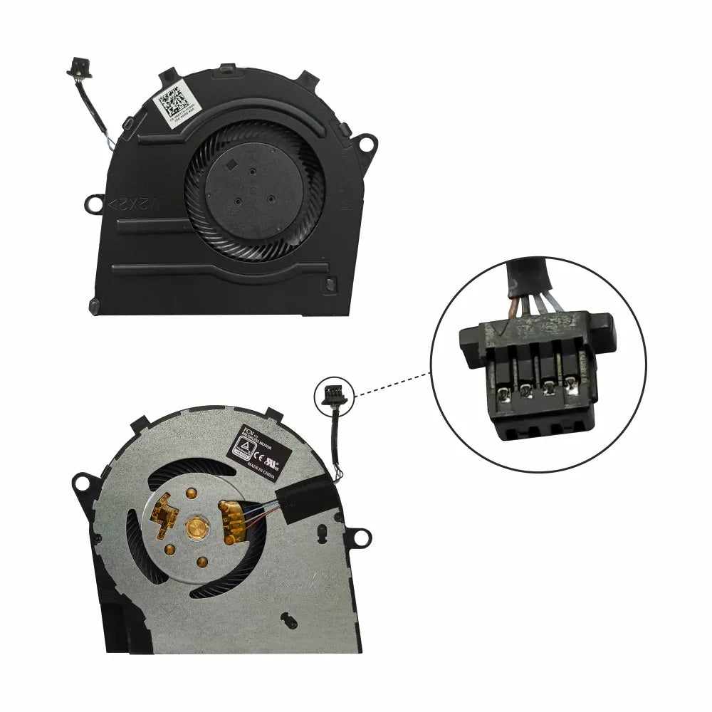 LappyPower Laptop CPU Cooling Fan for Dell Inspiron 5401 5402 5405 5408 5409 Vostro 5401 5402 Series (4 Pin)