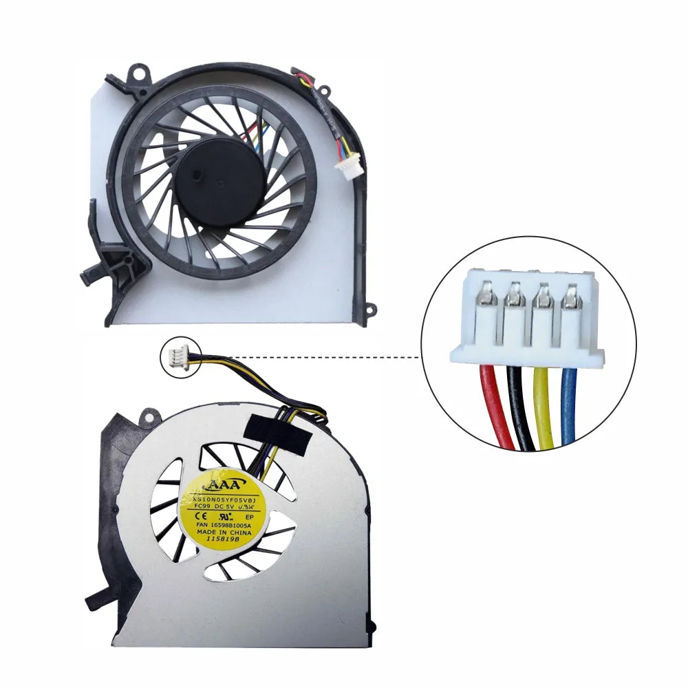 LappyPower Laptop CPU Cooling Fan for HP Pavilion DV6-7000 DV6 7000 DV7 7000 DV7-7000 DV6T-7000 Series (4 Pin)