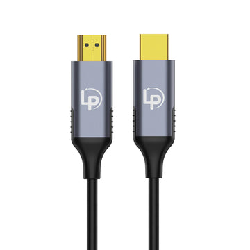 LappyPower Premium 8K HDMI Male to Male Cable (2m, TPU Cover & Aluminum Shell)