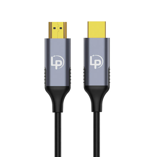 LappyPower 8K HDMI Male to Male Cable (2m, TPU Cover & Aluminum Shell)