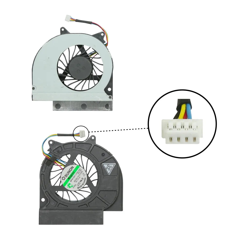 LappyPower Laptop CPU Cooling Fan for Dell Latitude E6420 Series Without Graphic (4 Pin)