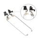 LappyPower LCD Screen Hinge Set for Dell 3542 3541 3546 3543 (Left & Right)