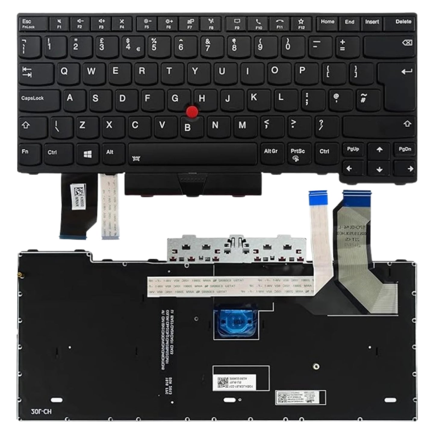 LappyPower Laptop Keyboard for Lenovo ThinkPad L14 Gen 1 L14 Gen 2 with Mouse