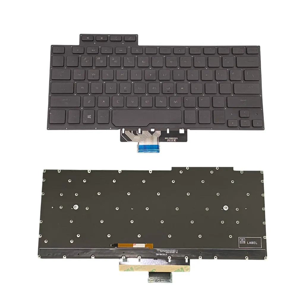 LappyPower Laptop Keyboard for ASUS ROG Zephyrus G14 GA401 GA401Q Black with RGB Backlit