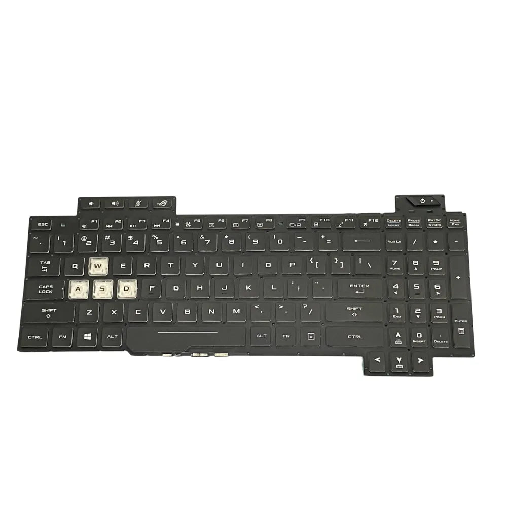 LappyPower Laptop Keyboard for Asus ROG Strix GL504 GL504V Series Black with RGB Backlit