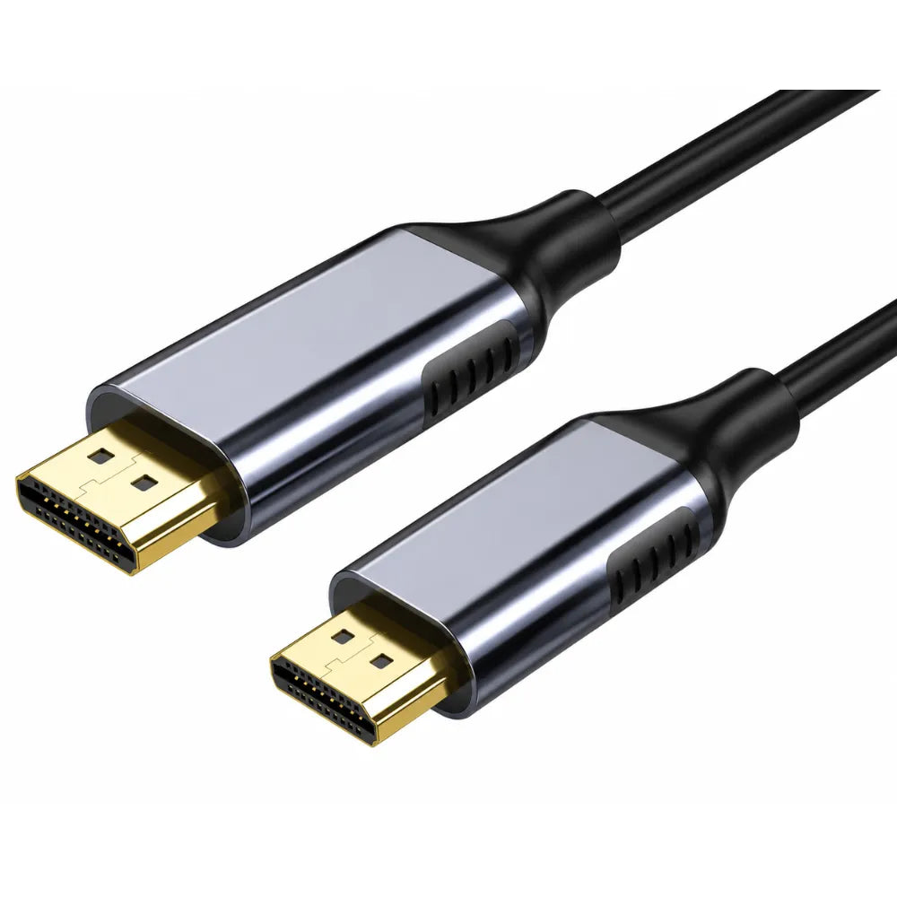 LappyPower 8K HDMI Male to Male Cable (2m, TPU Cover & Aluminum Shell)