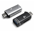 LappyPower USB-C to USB 3.0 & TF 2.0 Card Reader Adapter – 5Gbps Aluminum Hub