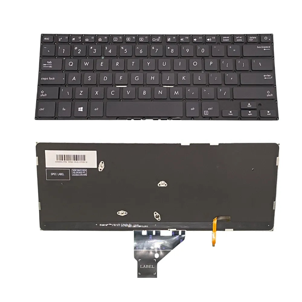 LappyPower Laptop Keyboard for Asus Expertbook P5440, P5440fa Black with Backlit