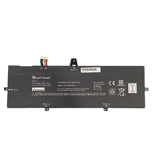 LappyPower Compatible Battery for HP BM04XL, HSTNN-UB7L - HP EliteBook x360 1030 G3 Laptop (6800mAh, 4-Cell)