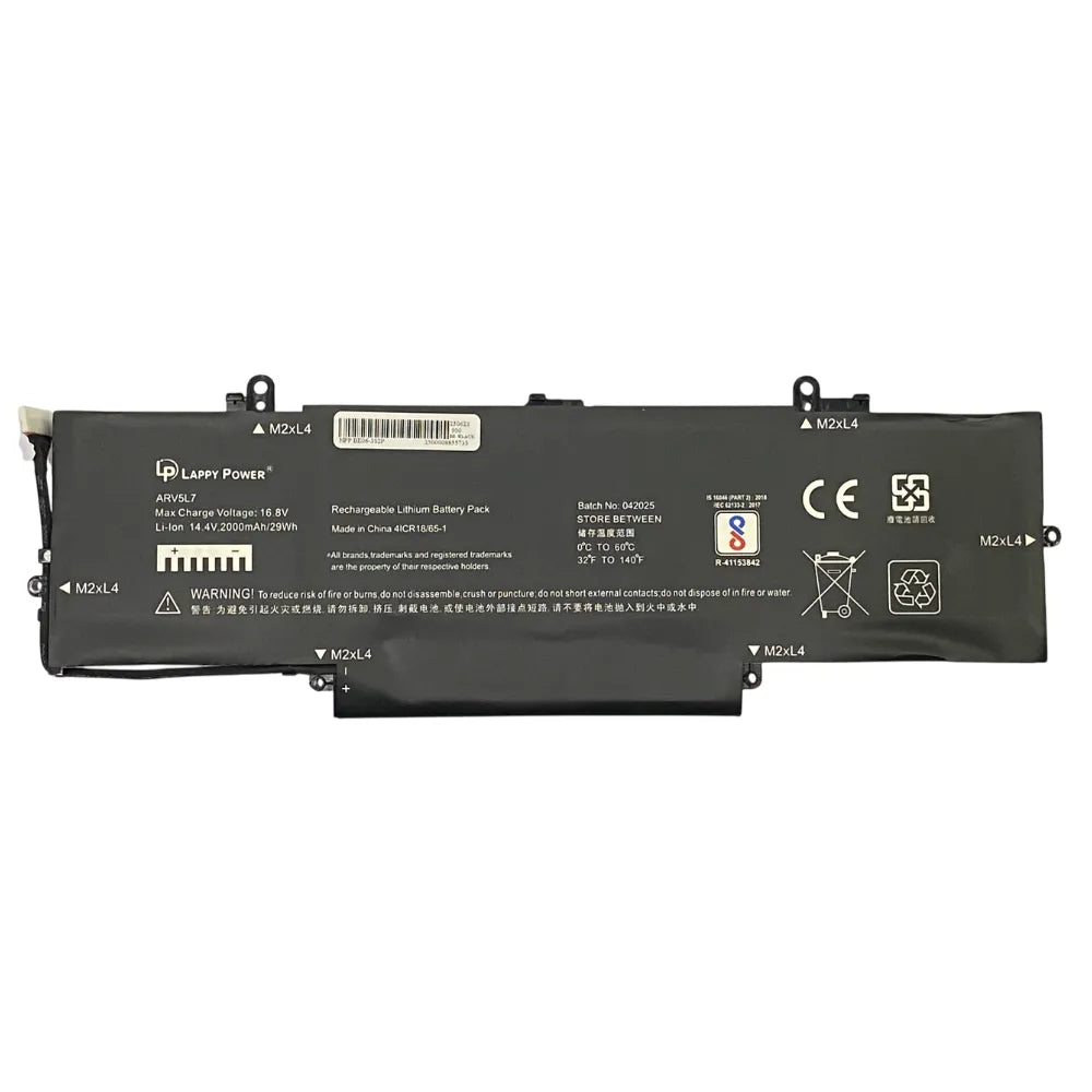LappyPower Compatible Battery for HP BE06