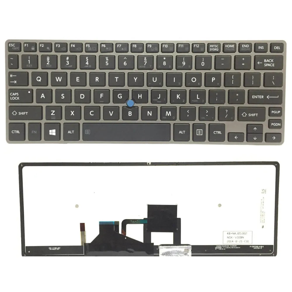 LappyPower Laptop Keyboard for TOSHIBA Z30-A with Backlit and Mouse