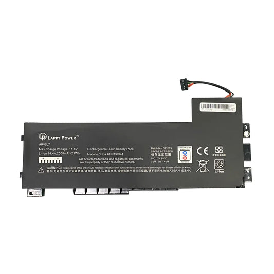 LappyPower Compatible Battery for HP VV09XL - HP ZBook 15 G3, ZBook 15 G4 Laptops (4600mAh, 6-Cell)