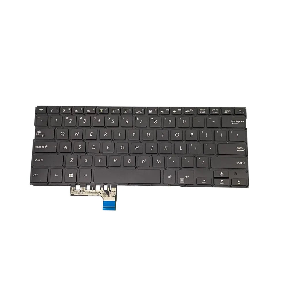 LappyPower Laptop Keyboard for Asus ZenBook UX333 U3300F U3600F Black with Backlit