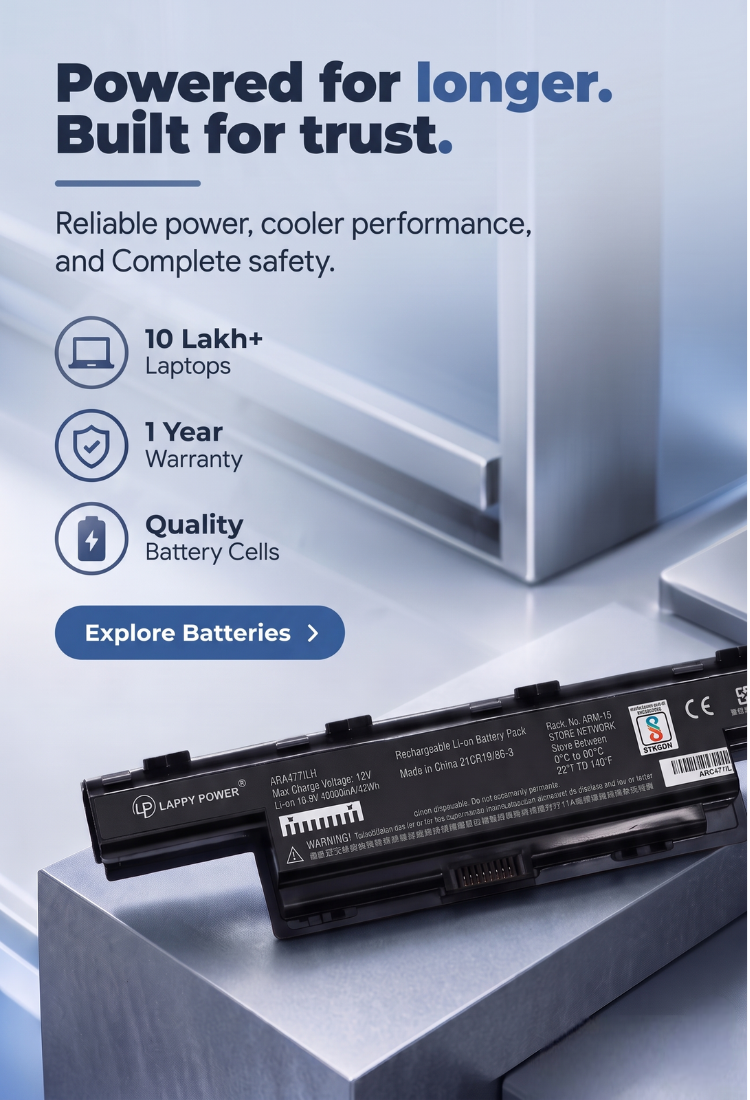Lappy power battery for all model