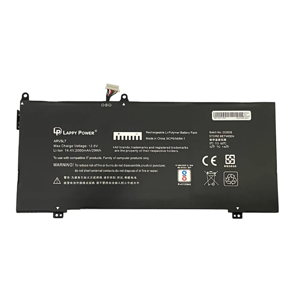 LappyPower Compatible Battery for HP CP03