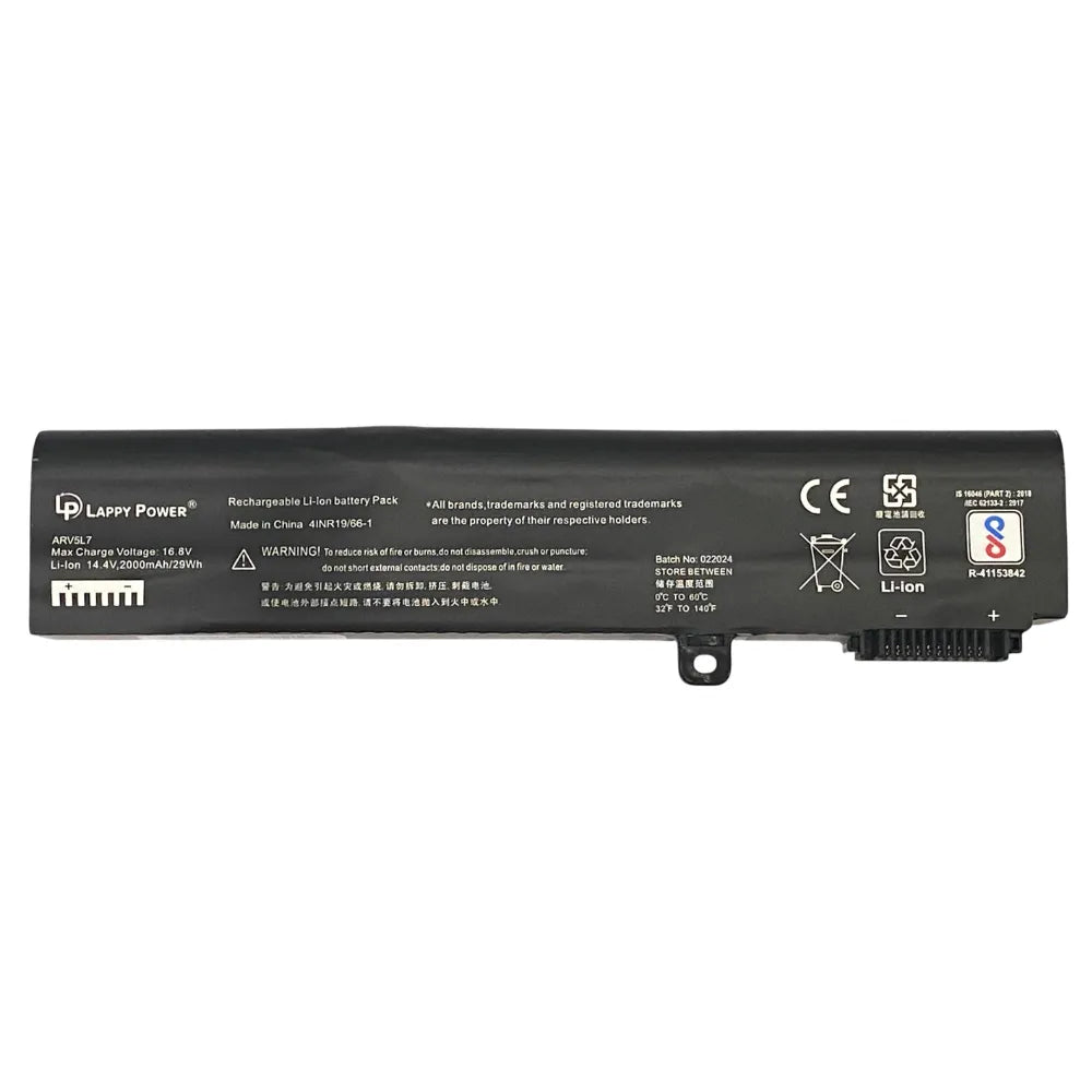 LappyPower Compatible Battery for BTY-M6H